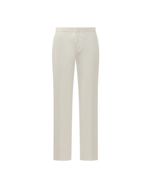 Fabiana Filippi Gray Straight Trousers