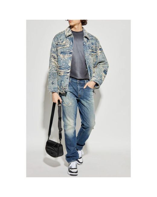 DIESEL Blue Slim-Fit Jeans for men