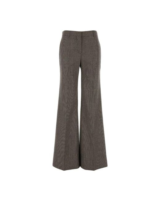Stella McCartney Gray Wide Trousers