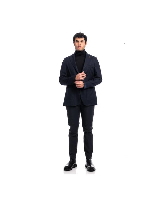 Sartoria Latorre Blue Blazers for men