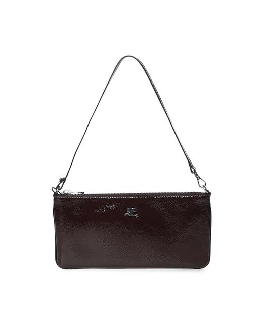 Courreges Black Shoulder Bags