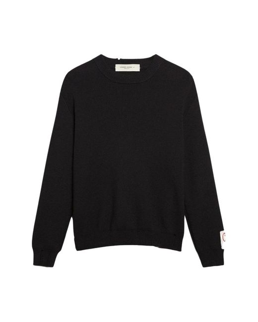 Golden Goose Deluxe Brand Pullover im distressed-look mit stern-detail in Black für Herren
