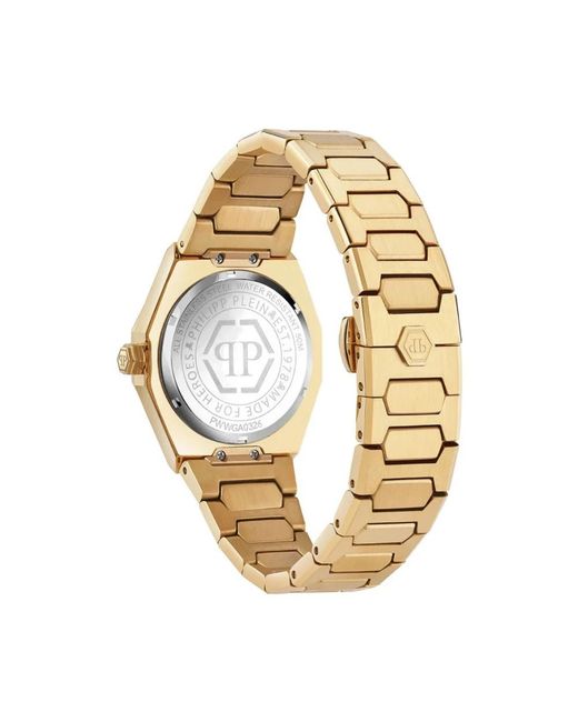Philipp Plein Metallic Watches for men