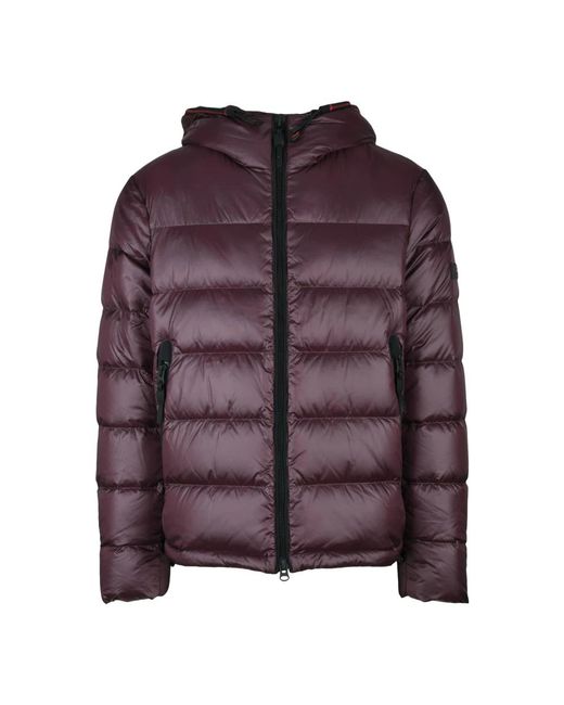 Down Jackets di Peuterey in Purple da Uomo