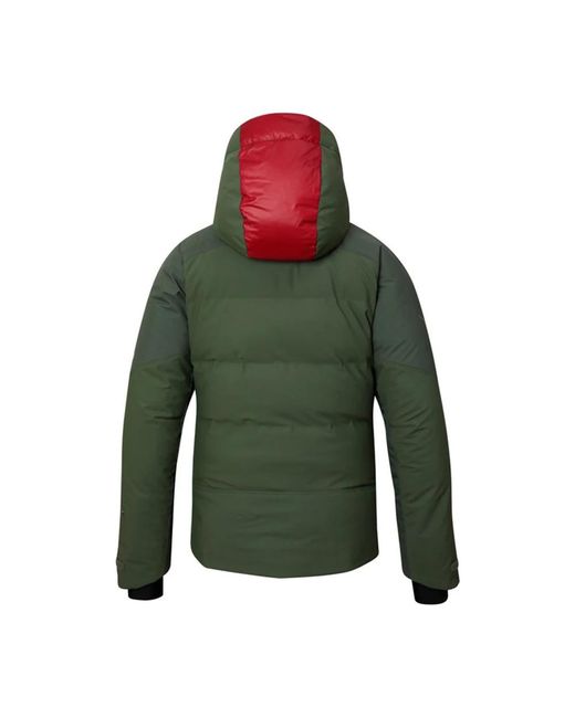 Phenix Fitness ,Veelkleurig ,Polyester Ka De Lorean Racing Jacket in het Green voor heren