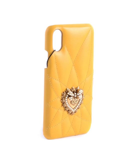 Dolce & Gabbana Metallic Phone Accessories