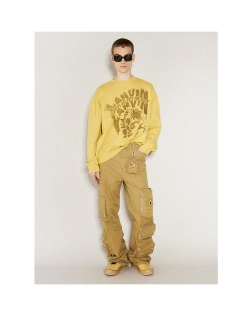 Lanvin Metallic Sweatshirts for men