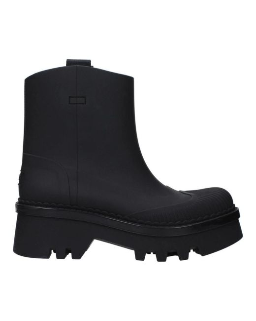 Chloé Black Rain Boots