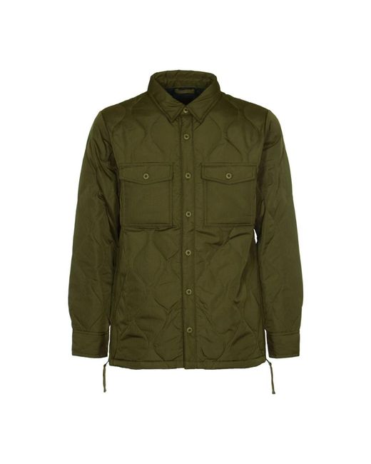 Taion Green Down Jackets for men