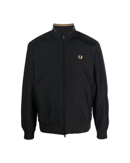 Fred Perry Blue Bomber Jackets for men