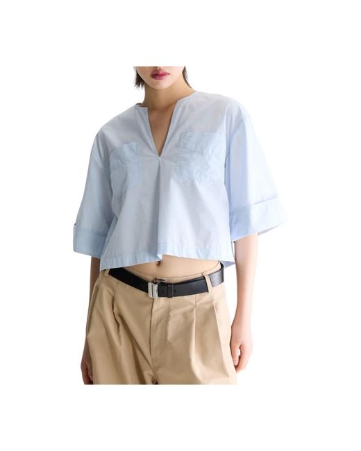 Bellerose Blue Blouses