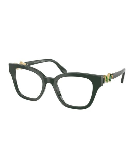 Glasses di Swarovski in Green