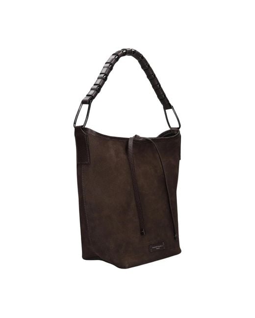 Gianni Chiarini Black Eliana Schultertasche Braun Leder