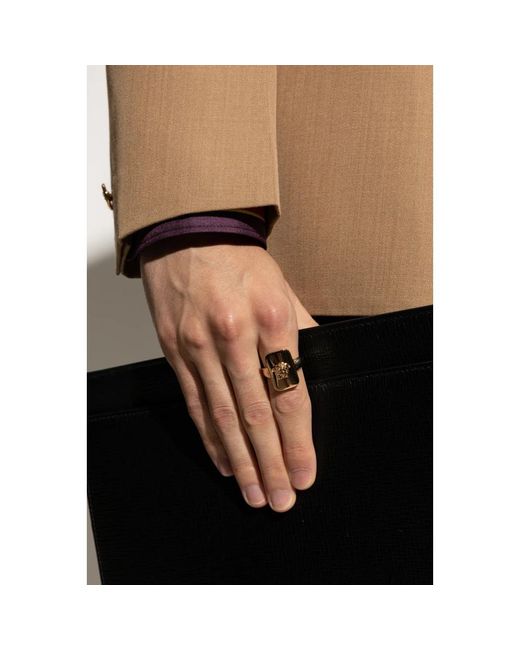 Versace Natural Rings for men
