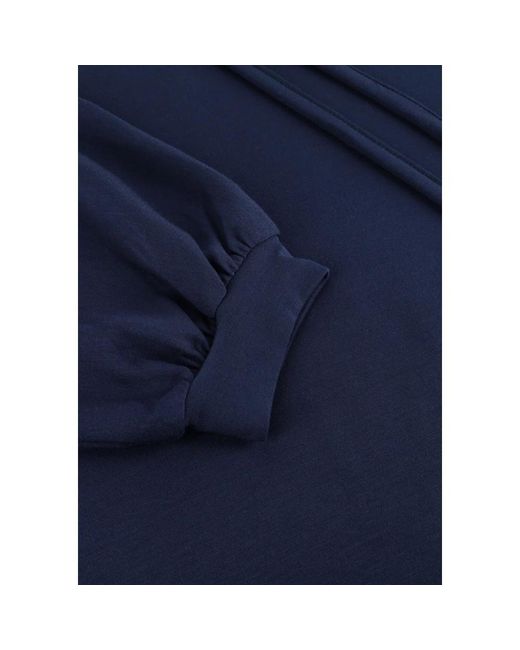 Minus Kleedjes ,Blauw ,Wol Nira Short Jurk Voor Vrouwen in het Blue