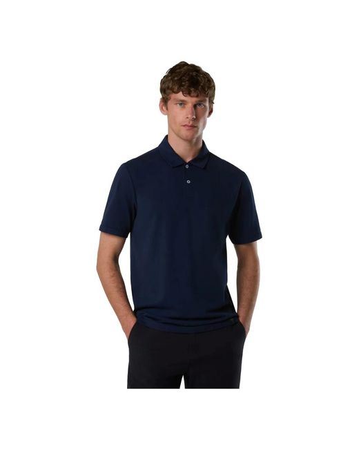 North Sails Blue Polo Shirts for men