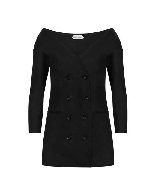 Alberta Ferretti Jassen ,Zwart Bovenkleding Aw 25 in het Black
