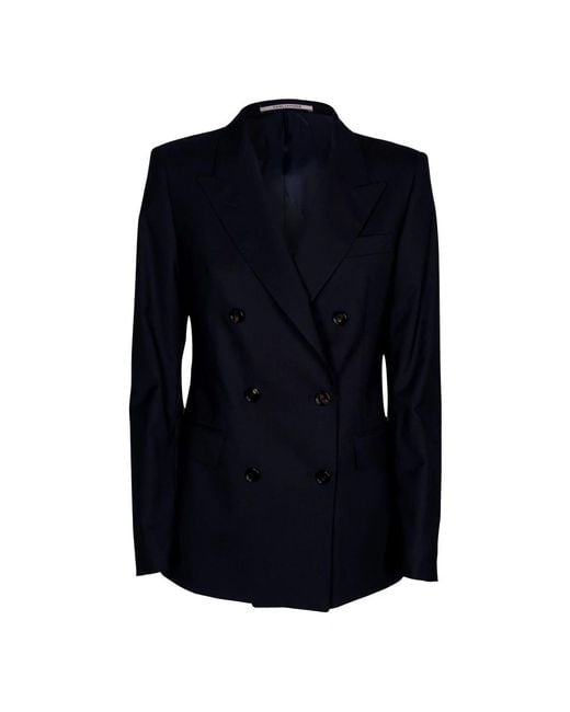 Tagliatore Blue Double Breasted Suits