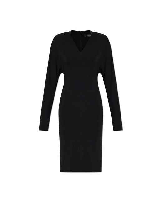 Short Dresses Versace de color Black