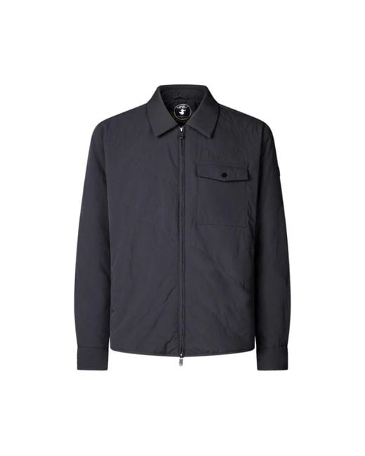 Save The Duck Jassen ,Blauw ,Polyester Blauwe Jas in het Blue voor heren