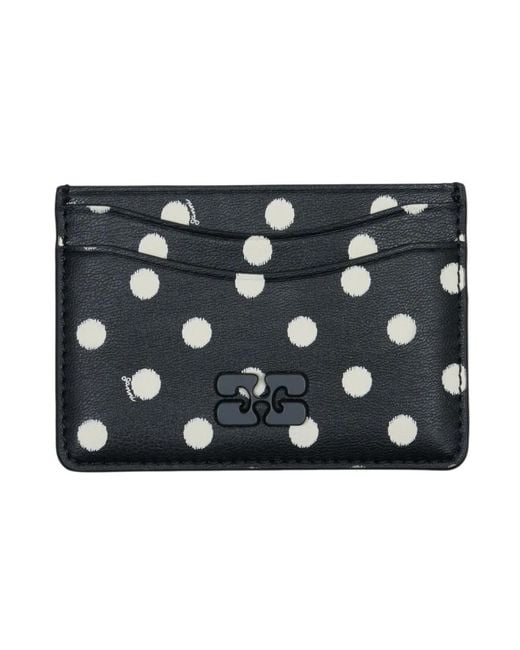 Ganni Black Wallets & Cardholders