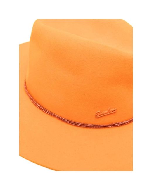 Borsalino Orange Hats