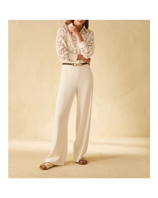 Pennyblack Natural Wide Trousers