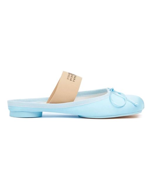 Mules MM6 by Maison Martin Margiela de color Blue