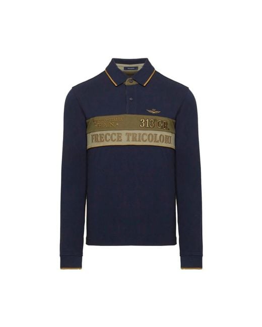 Polo Shirts Aeronautica Militare pour homme en coloris Blue