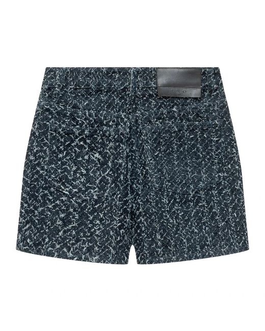 IRO Blue Short Shorts