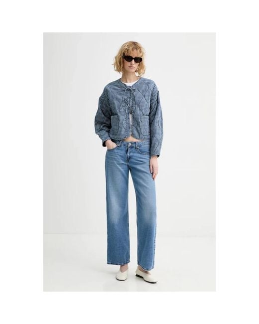 Straight Jeans Levi's de color Blue