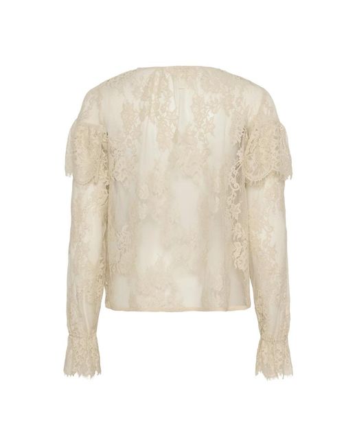 Part Two Blouses in het Natural