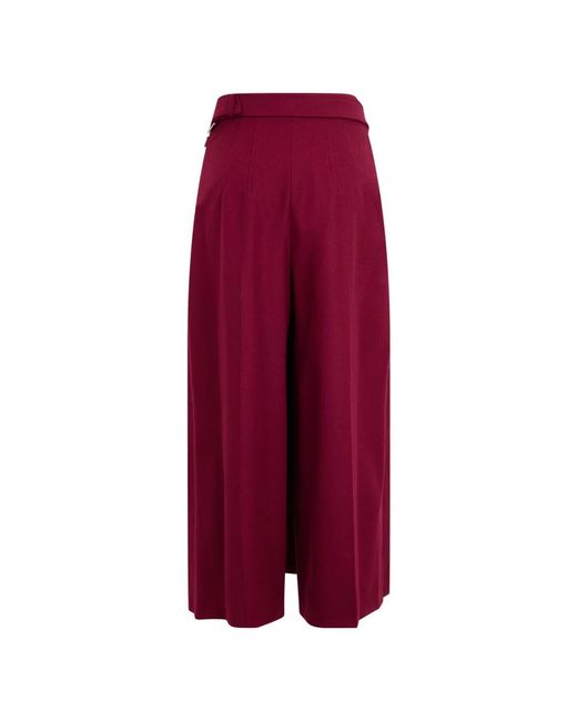 Alberta Ferretti Red Midi Skirts