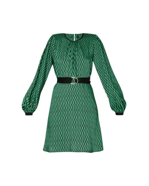 Liu Jo Green Short Dresses