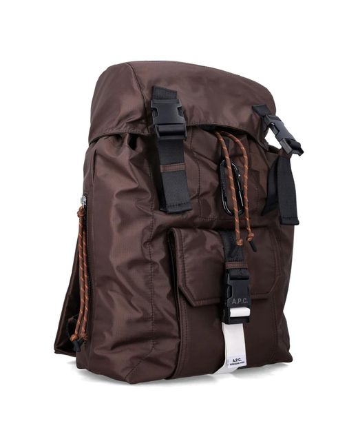 Backpacks di A.P.C. in Brown da Uomo