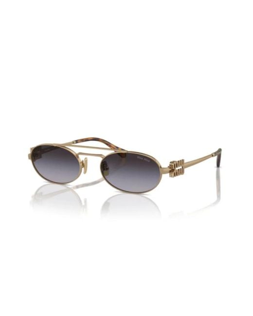 Sunglasses Miu Miu de color Yellow