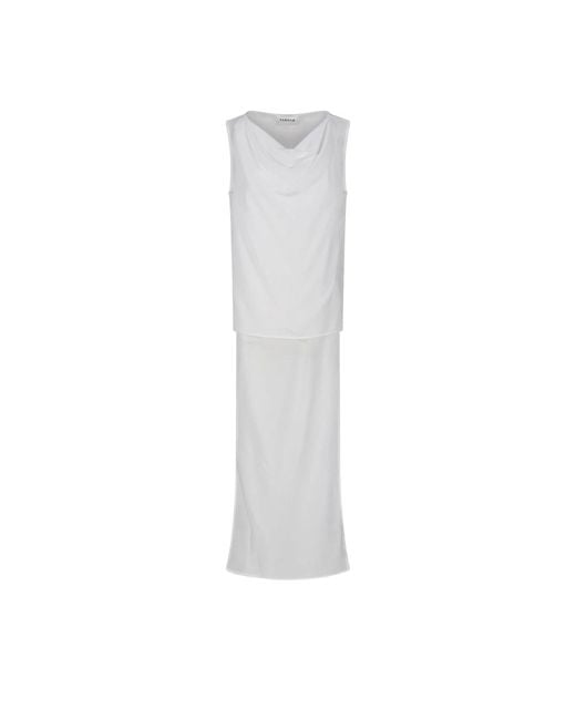 P.A.R.O.S.H. White Maxi Dresses