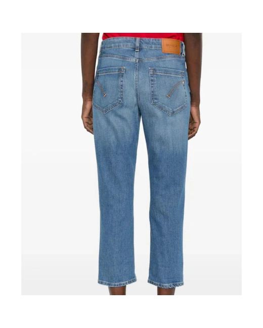 Cropped Jeans Dondup de color Blue