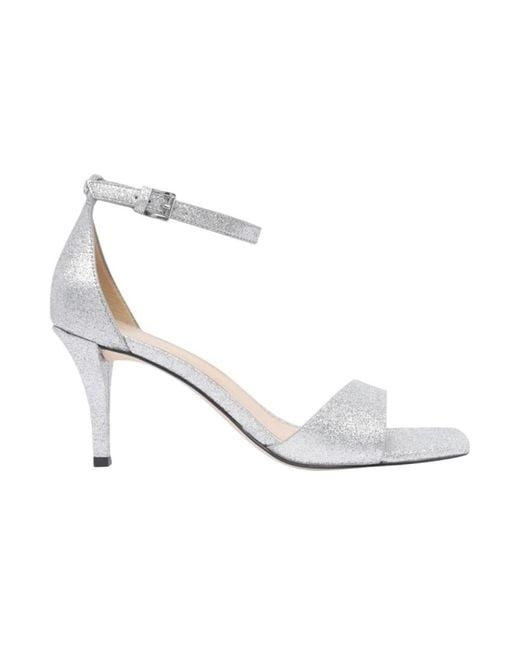 Michael Kors White High Heel Sandals
