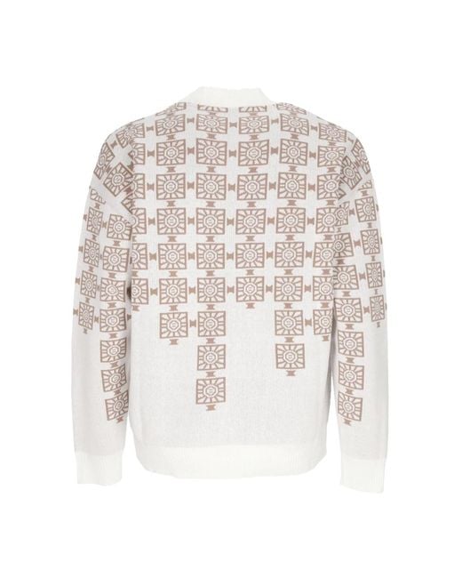 DOLLY NOIRE White Cardigans for men