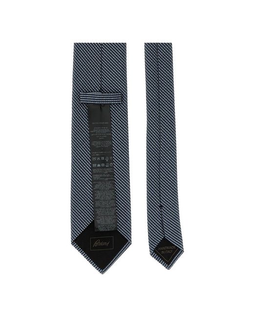 Ties Brioni de hombre de color Blue