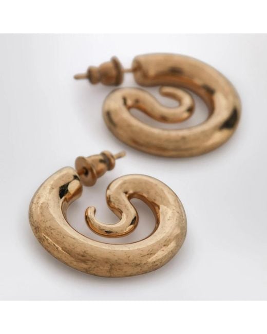 Panconesi Metallic Serpent Hoops Extra Small
