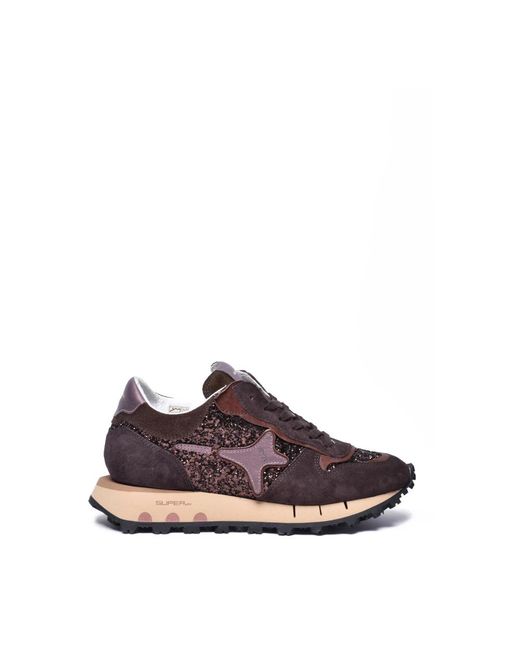 AMA BRAND Brown Sneakers