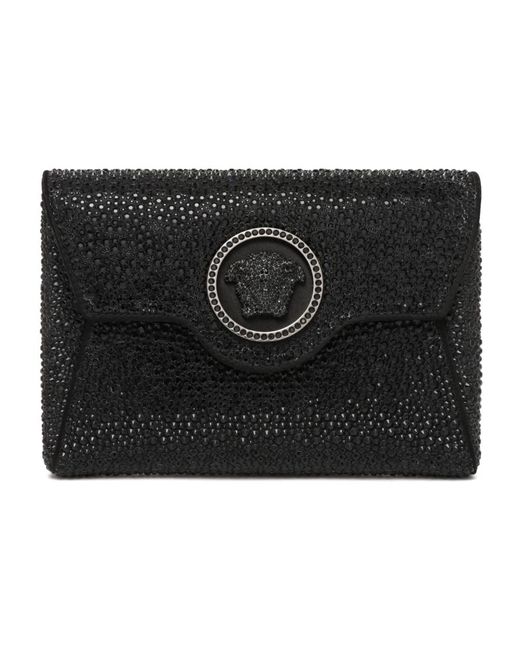 Versace Black Cross Body Bags