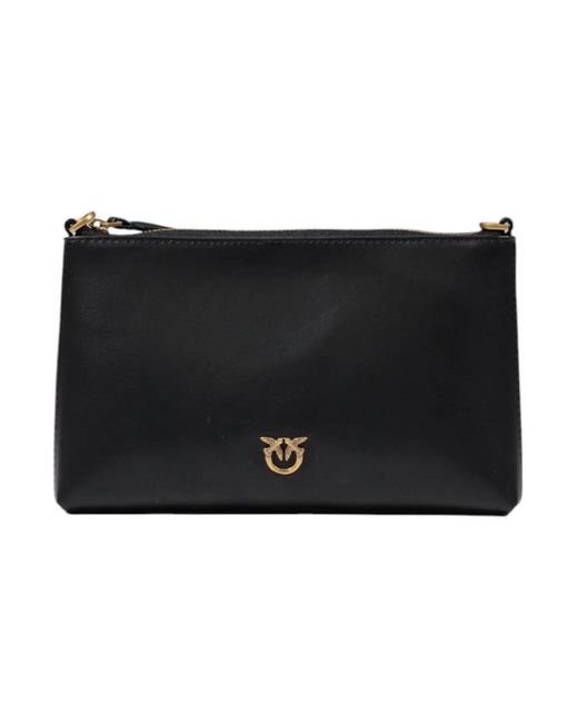 Pinko Flat Horizontal Mini Vitello in het Black