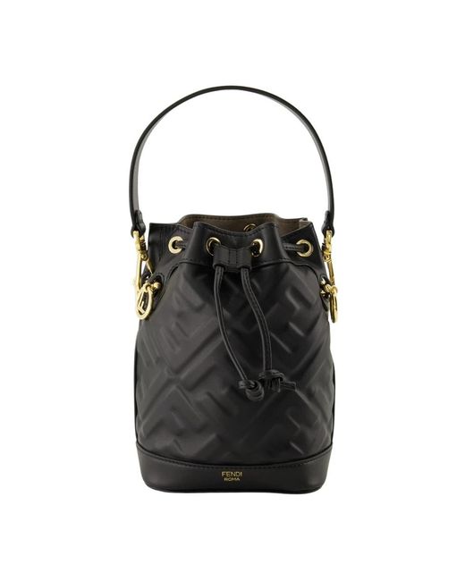 Fendi Black Bucket Bags