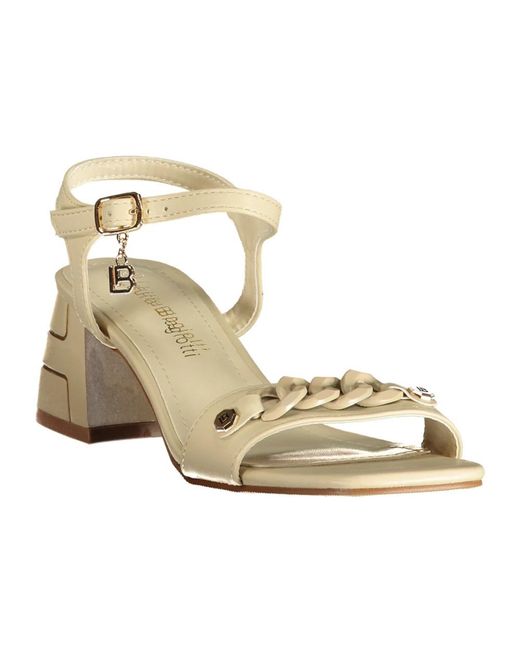 Laura Biagiotti Metallic High Heel Sandals