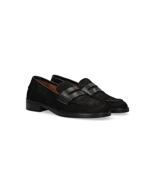 Emanuélle Vee Black Loafers