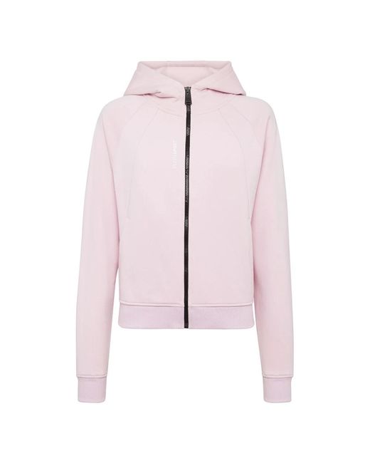 Philipp Plein Pink Hoodie Sweatjacket Basic