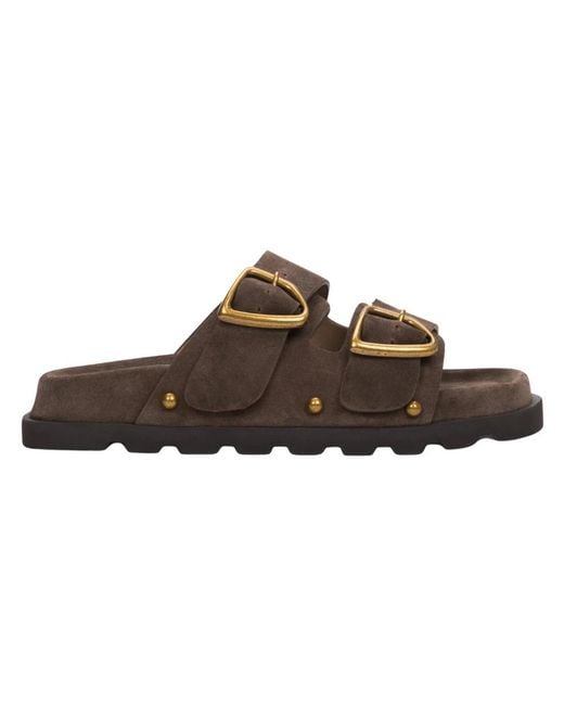 Sliders ESTRO en coloris Brown